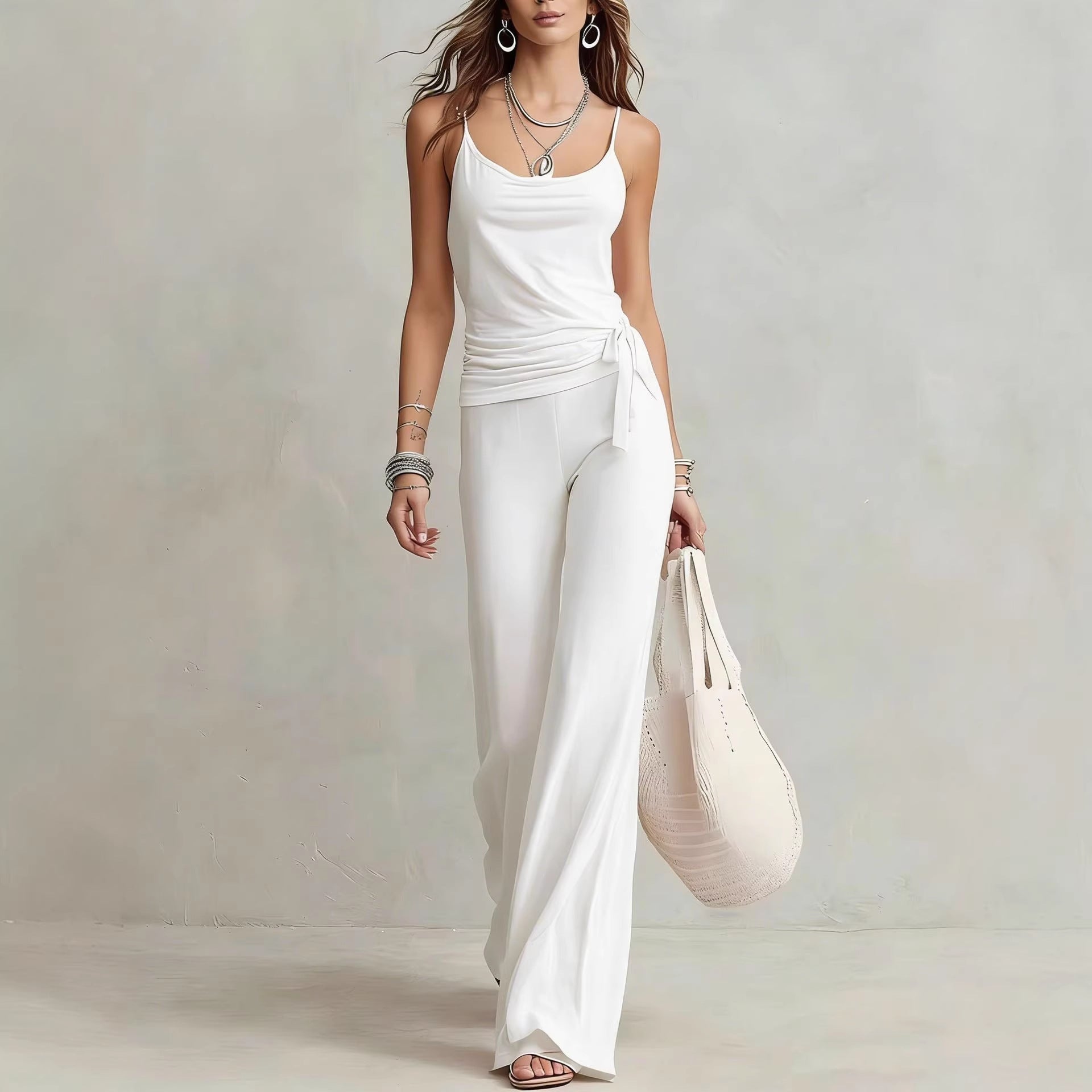 Chic Linen Lounge Set